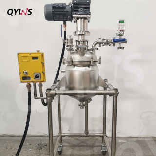 磁力密封高減速比不銹鋼反應(yīng)釜10L、20L、50L