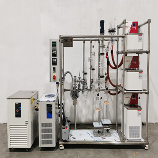 玻璃分子蒸餾  0.06~10.5m2 高真空度CBD提取