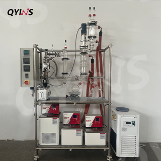 實(shí)驗(yàn)室0.06平方玻璃分子蒸餾 緊湊型 桌面型