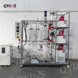 玻璃分子蒸餾設備 定制4收集瓶 100D